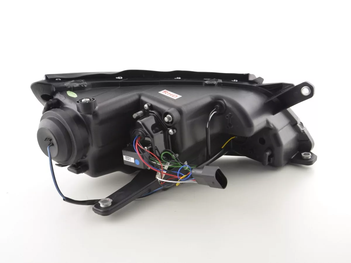 Scheinwerfer Set Daylight LED TFL-Optik VW Tiguan Bj. 07-11 schwarz für Rechtslenker