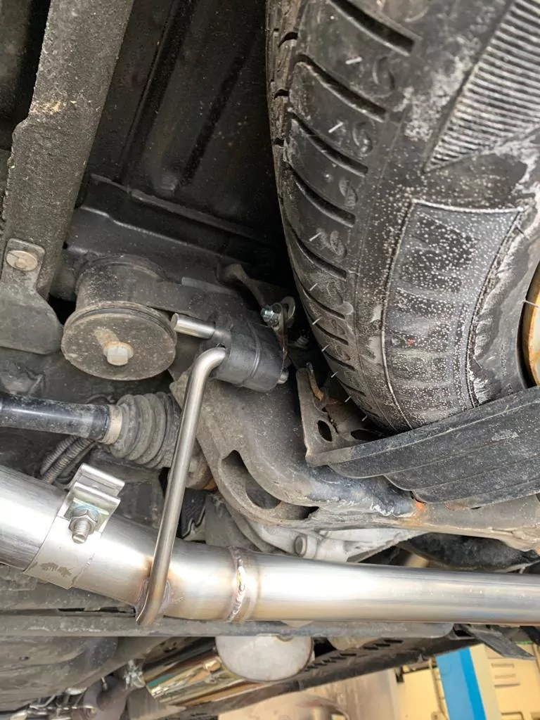 VW Bus T5/ T6 4motion  Endschalldämpfer Ausgang rechts/links - 160x80 Typ 53 rechts/links