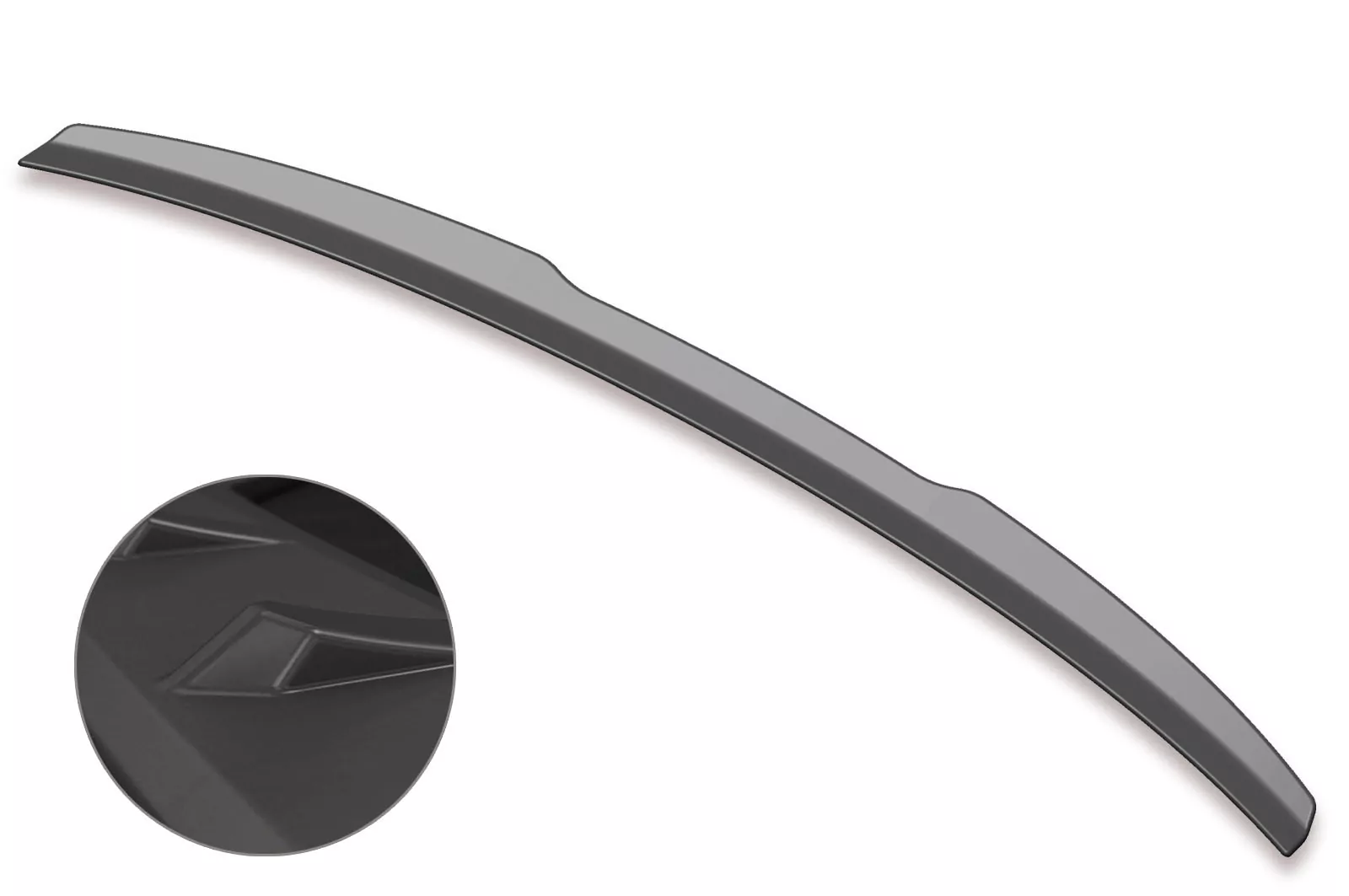 Heckflügel mit ABE für VW Jetta V Lackierfreundlich (schwarz matt)