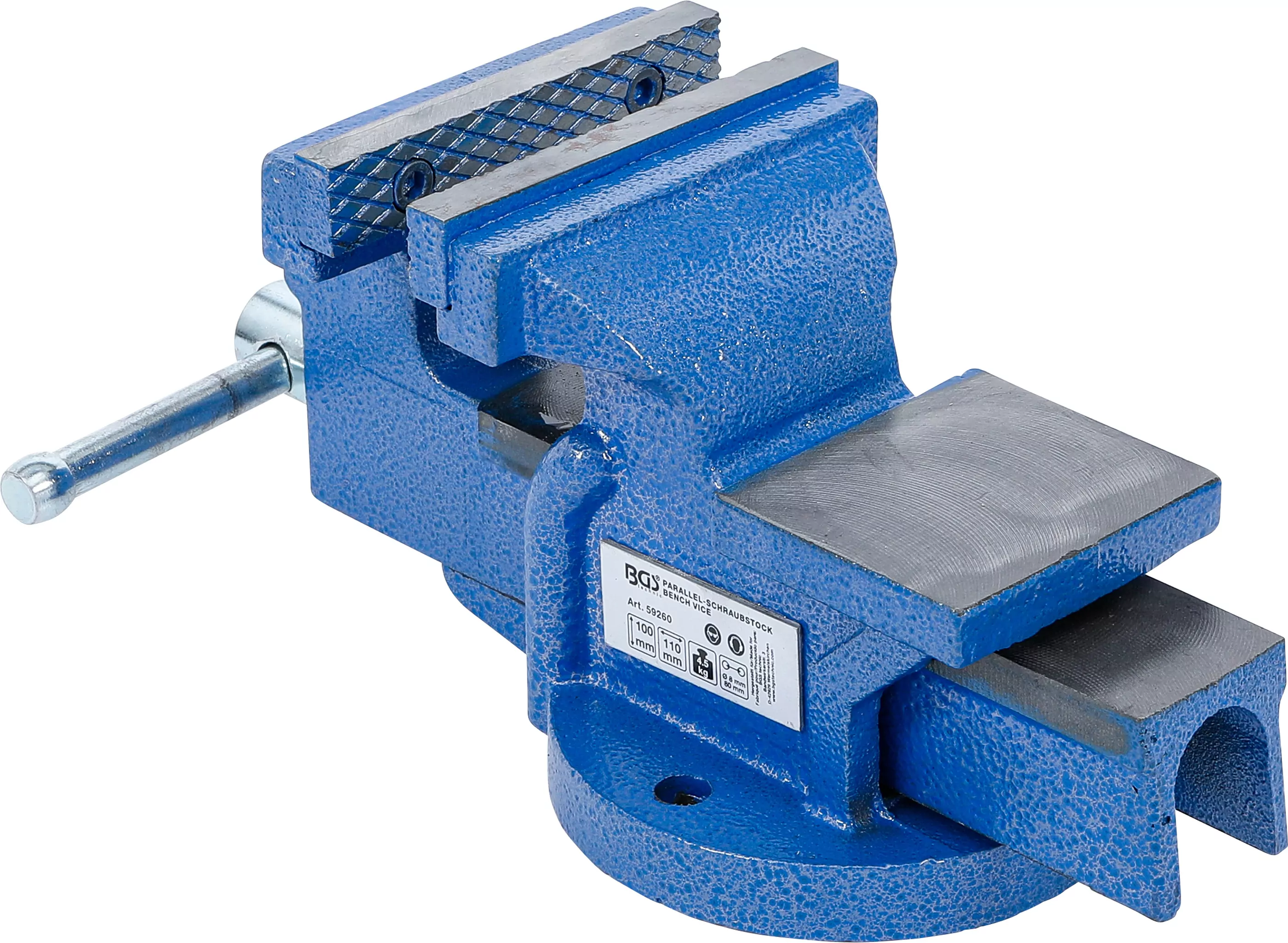 Parallel-Schraubstock | 100 mm Spannbacken