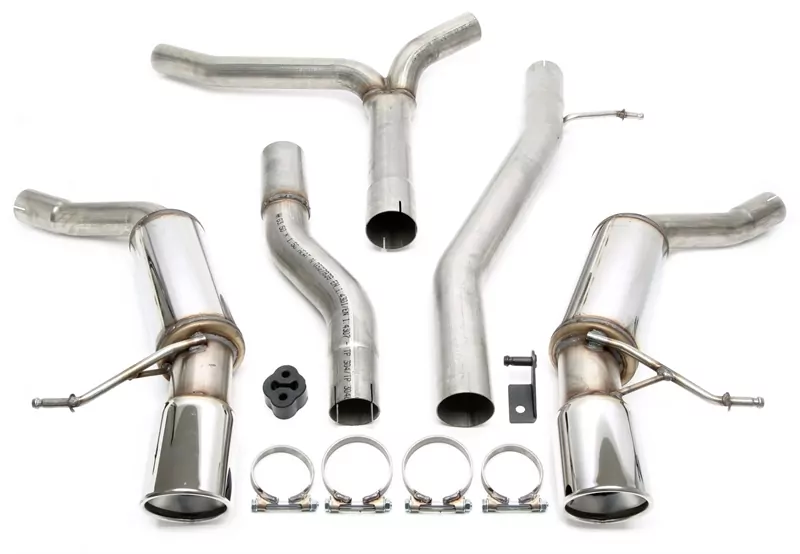 TA Technix Duplex Edelstahlanlage 1x100mm Links+Rechts passend für Audi A4 Limo.+Avant Typ 8K-B8 / A5 Typ 8T-B8 / A5 Cabriolet Typ 8F-B8