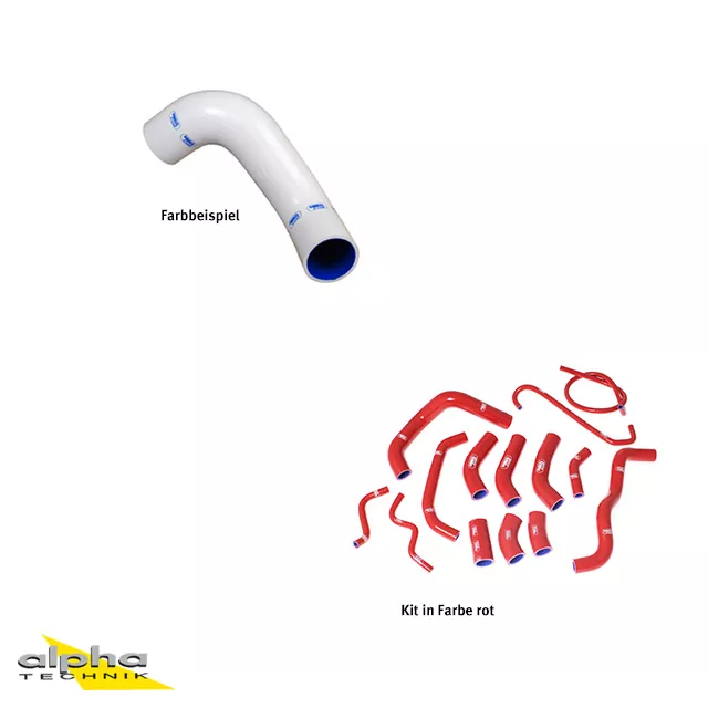 SAMCO SPORT Siliconschlauch Kit weiß für Honda CBR1000RR Modelljahr 2006-2007