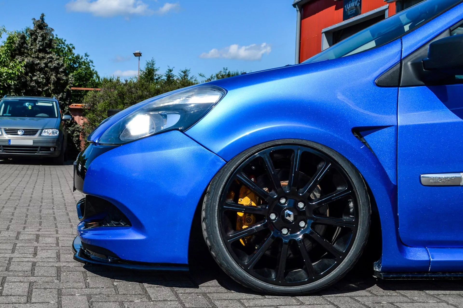 Cuplippe Spoilerschwert ABS für Renault Clio 3 Phase2 RS