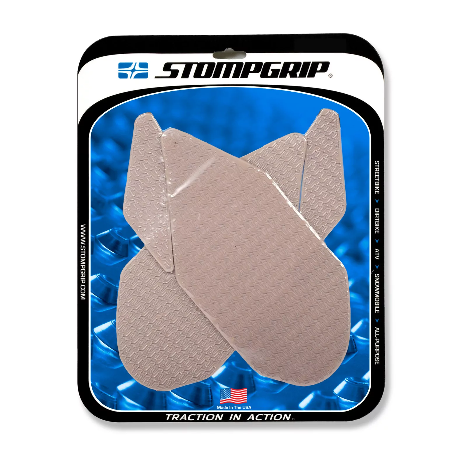 Stompgrip Traction Pad Icon für Suzuki GSX-R 1000 07-08 Klar
