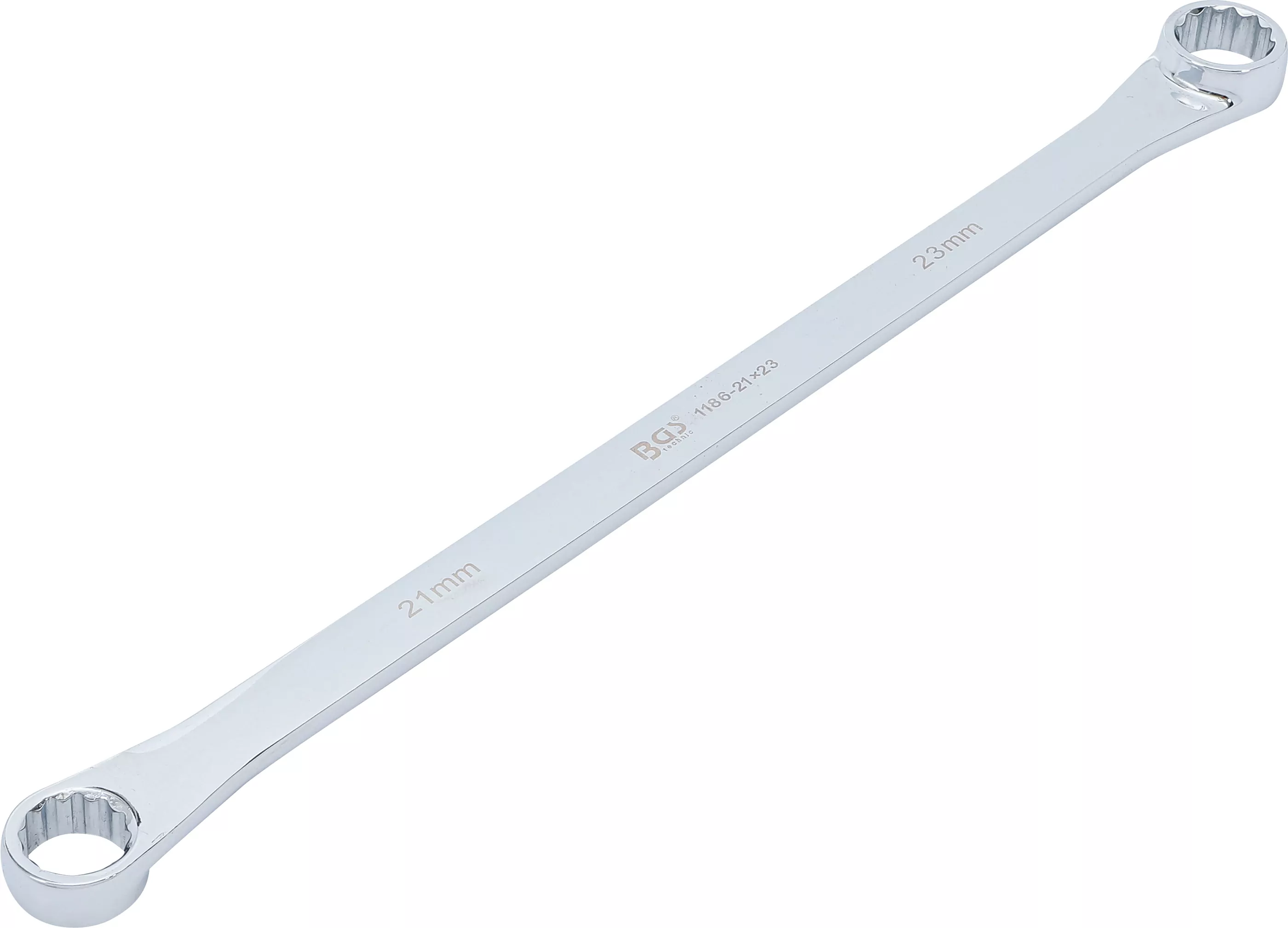 Doppel-Ringschlüssel | extra lang | SW 21 x 23 mm