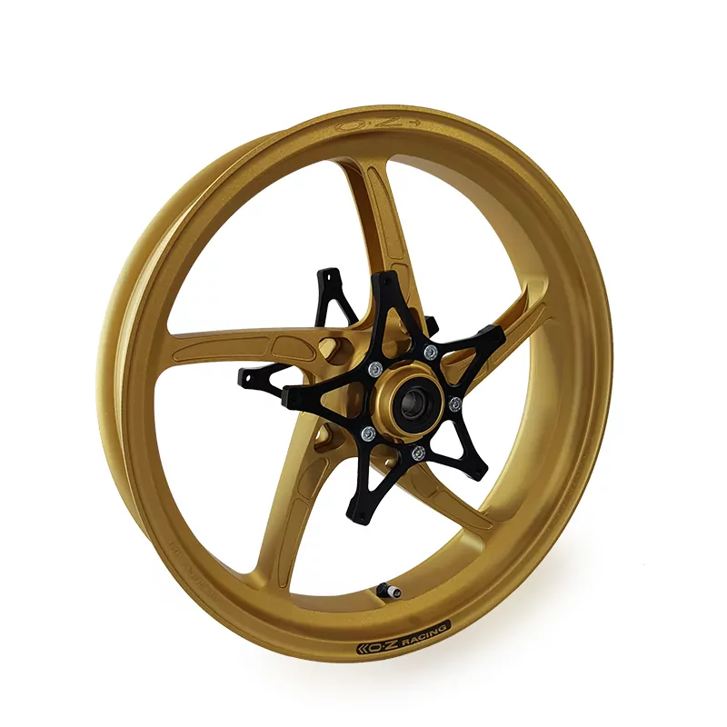 OZ Piega Umbausatz 17" BMW R 1250 GS (Adventure) Goldfarben inkl. alpha Racing Bremsscheiben