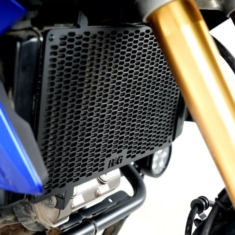R&G Kühlergitter Schutz PRO BLACK Wasserkühler Suzuki DL 1050 V-Strom / XT / DE / Tour 2020-
