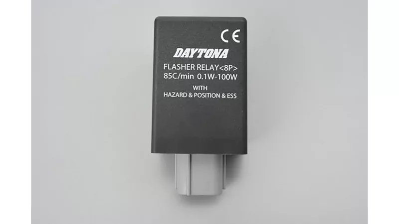 DAYTONA LED-Blinkrelais 8-Pin Honda, 12V, 0,1-100 Watt