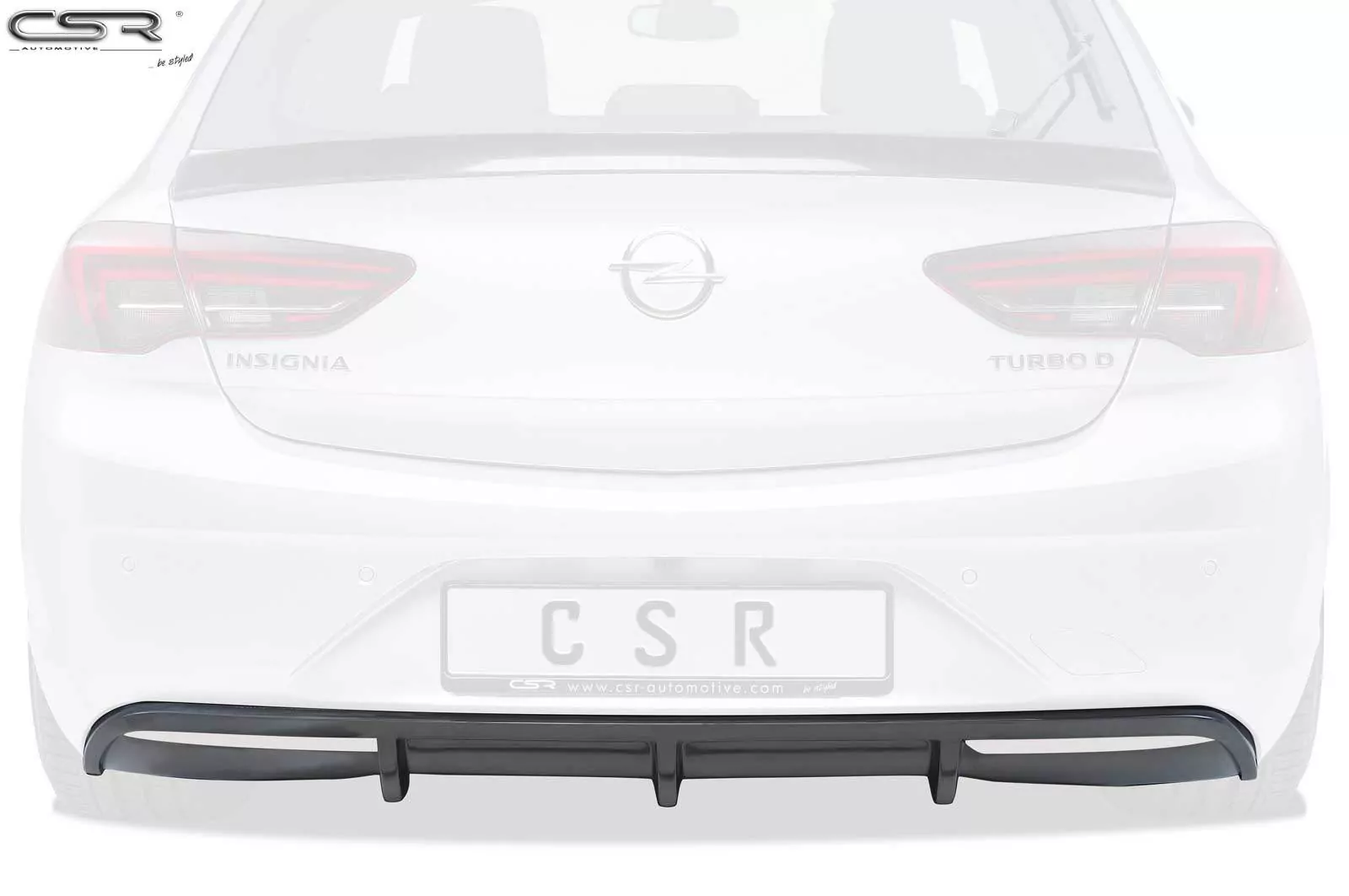 Heckansatz für Opel Insignia B Grand Sport HA207