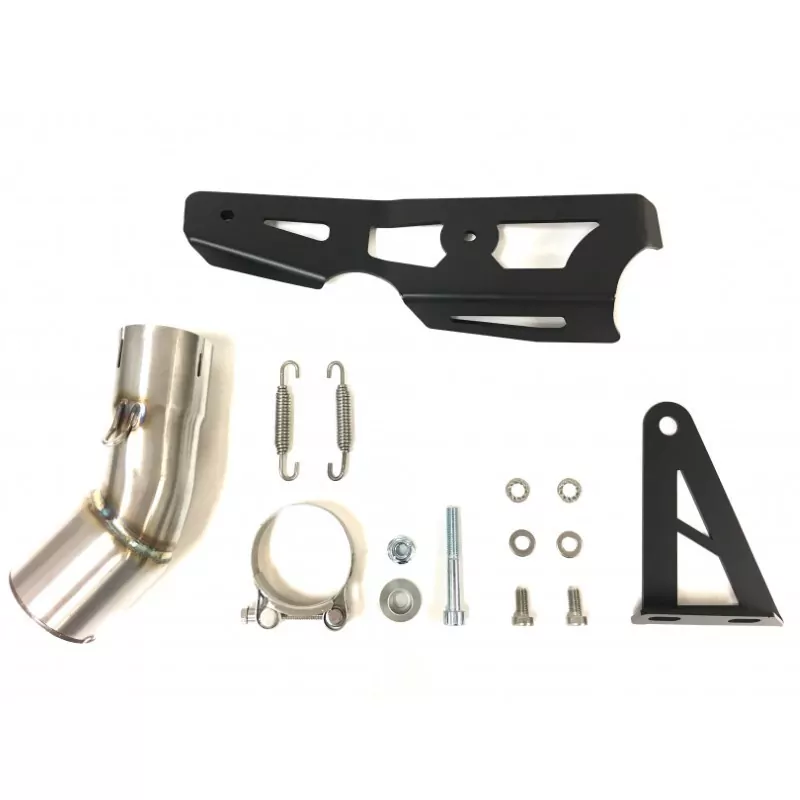 IXIL RC3B Stainless Steel Black Rear Silencer Kawasaki Z 900 16-20 (ZR900B/D/H/HA2), E-marked .