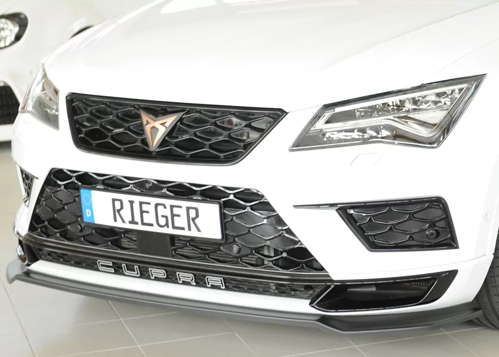 Rieger Spoilerschwert matt schwarz für Seat Ateca Cupra (5FP)  09.18-07.20 (bis Facelift)