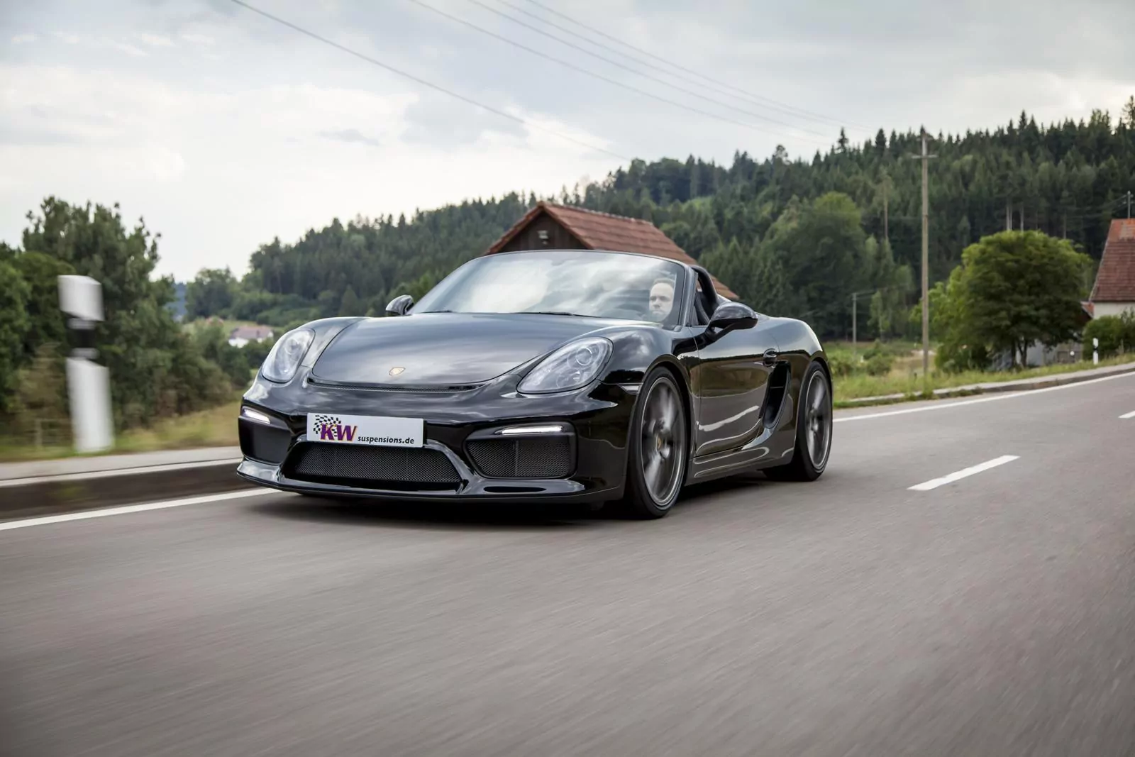 KW Gewindefahrwerk V3 inox PORSCHE CAYMAN (981) 03/2013-