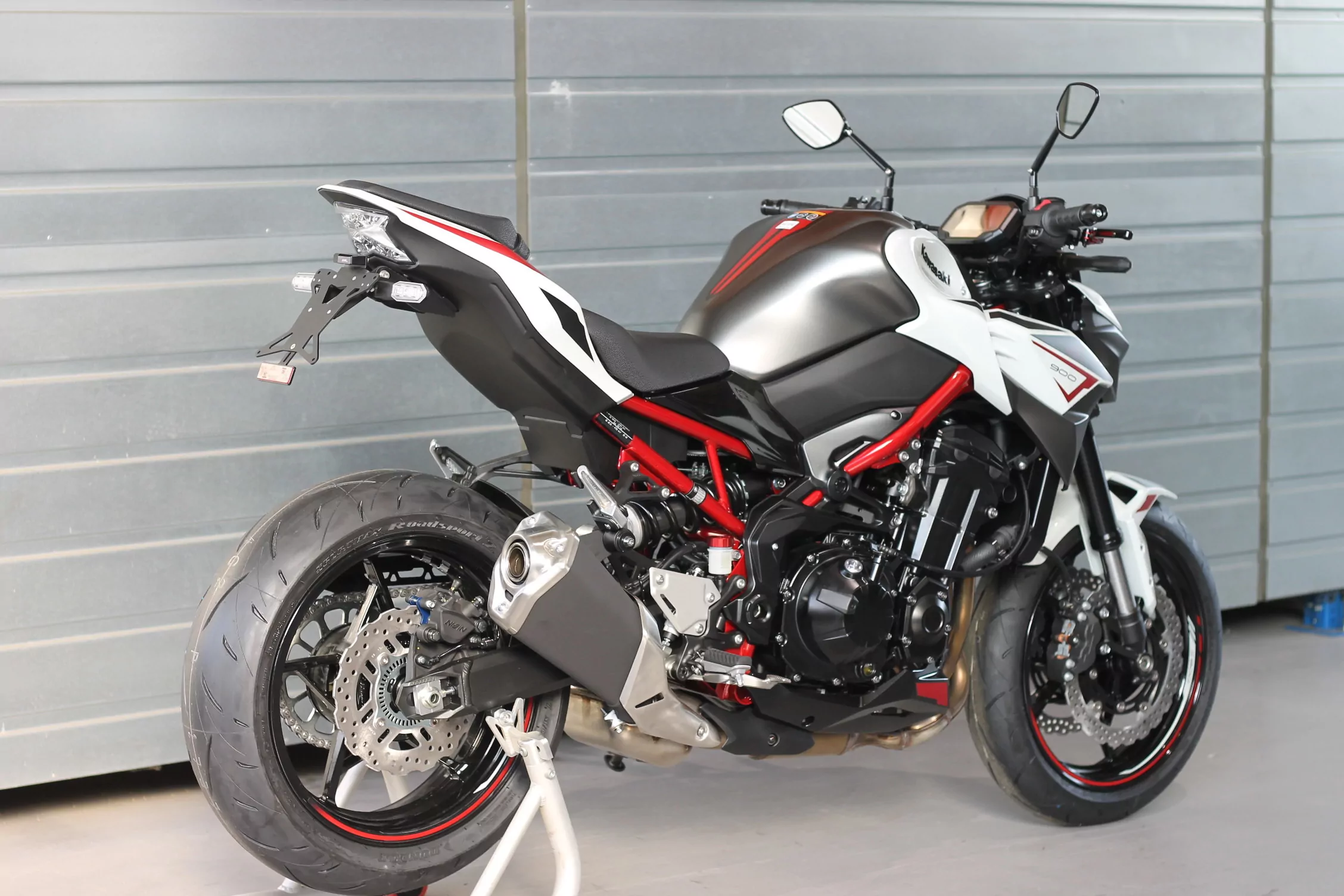 MG Biketec Kennzeichenhalter für Kawasaki Z 900 ab 2017-2019