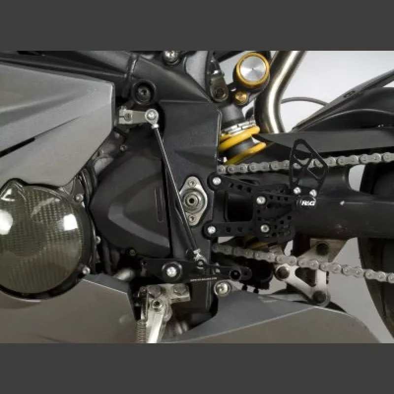 NEW R&G Racing Fußrastenanlage Triumph Street Triple 675 07-12
