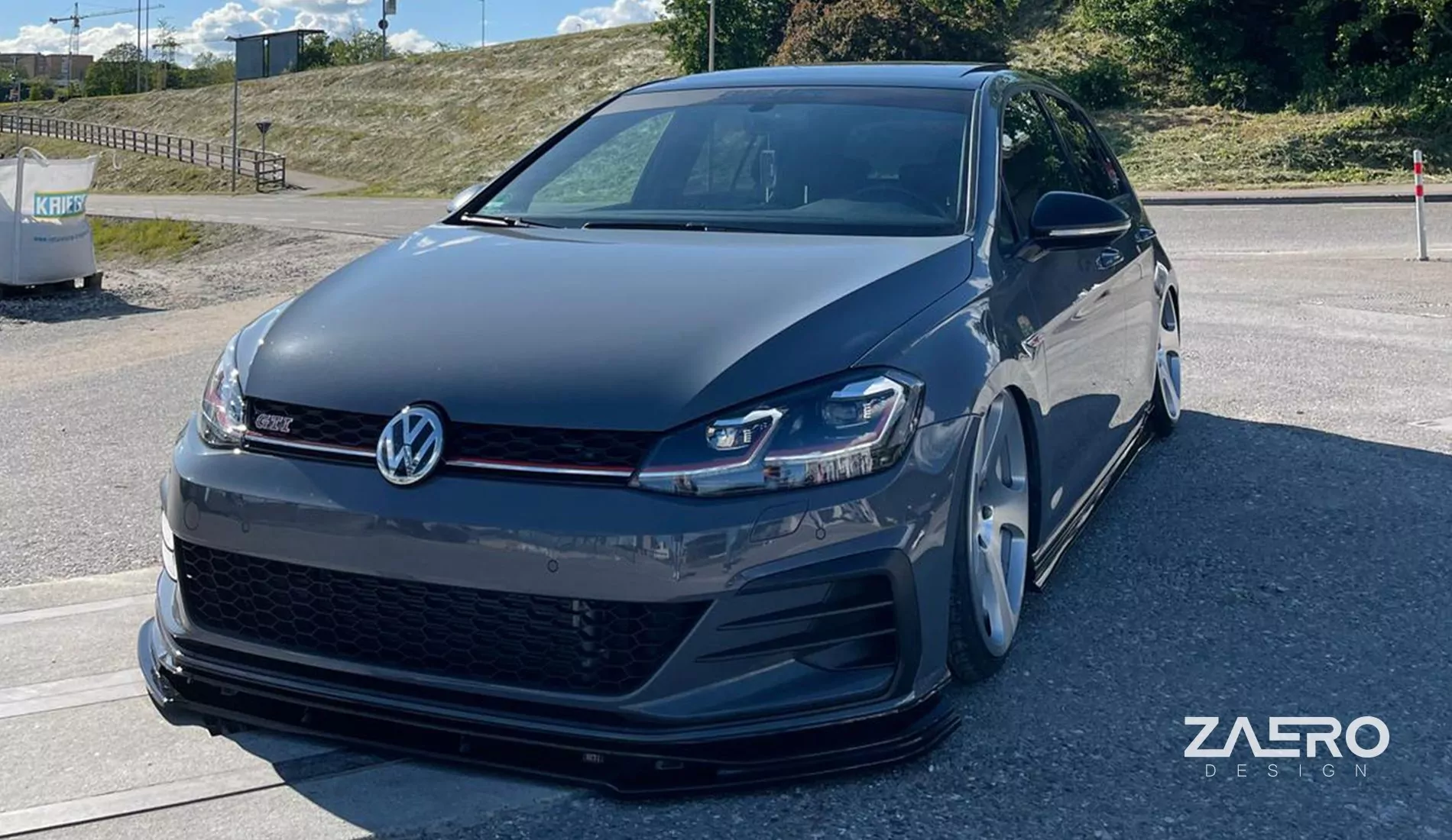 EVO-1 Frontspoiler für VW Golf 7 GTI TCR (Facelift)
