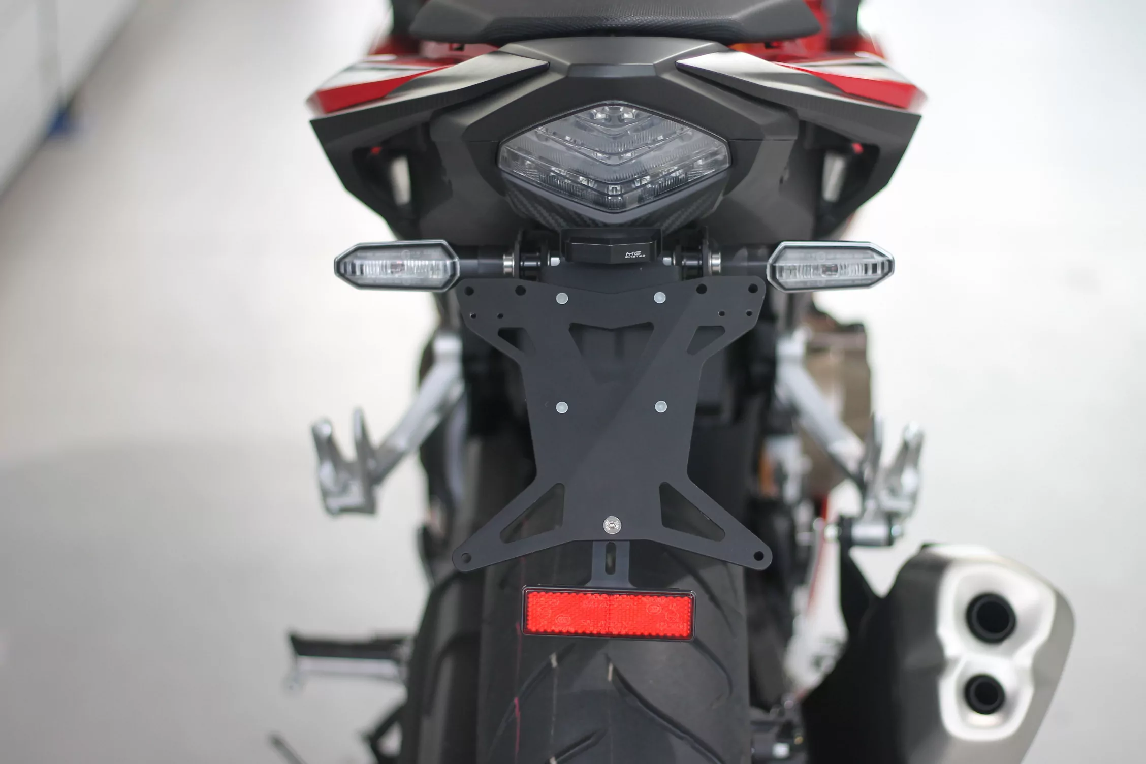 MG Biketec Kennzeichenhalter für Honda CB 500 F ab 2016-2020