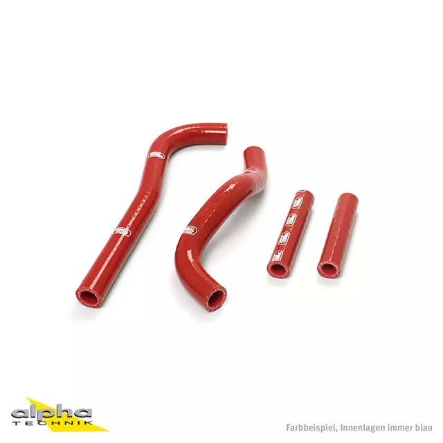 SAMCO SPORT Siliconschlauch Kit rot für Honda CRF150R Modelljahr 2007-2023