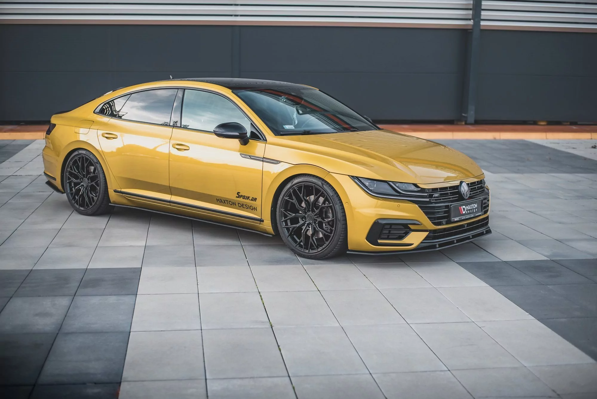Robuste Racing Front Ansatz Für Passend Für Volkswagen Arteon R-Line
