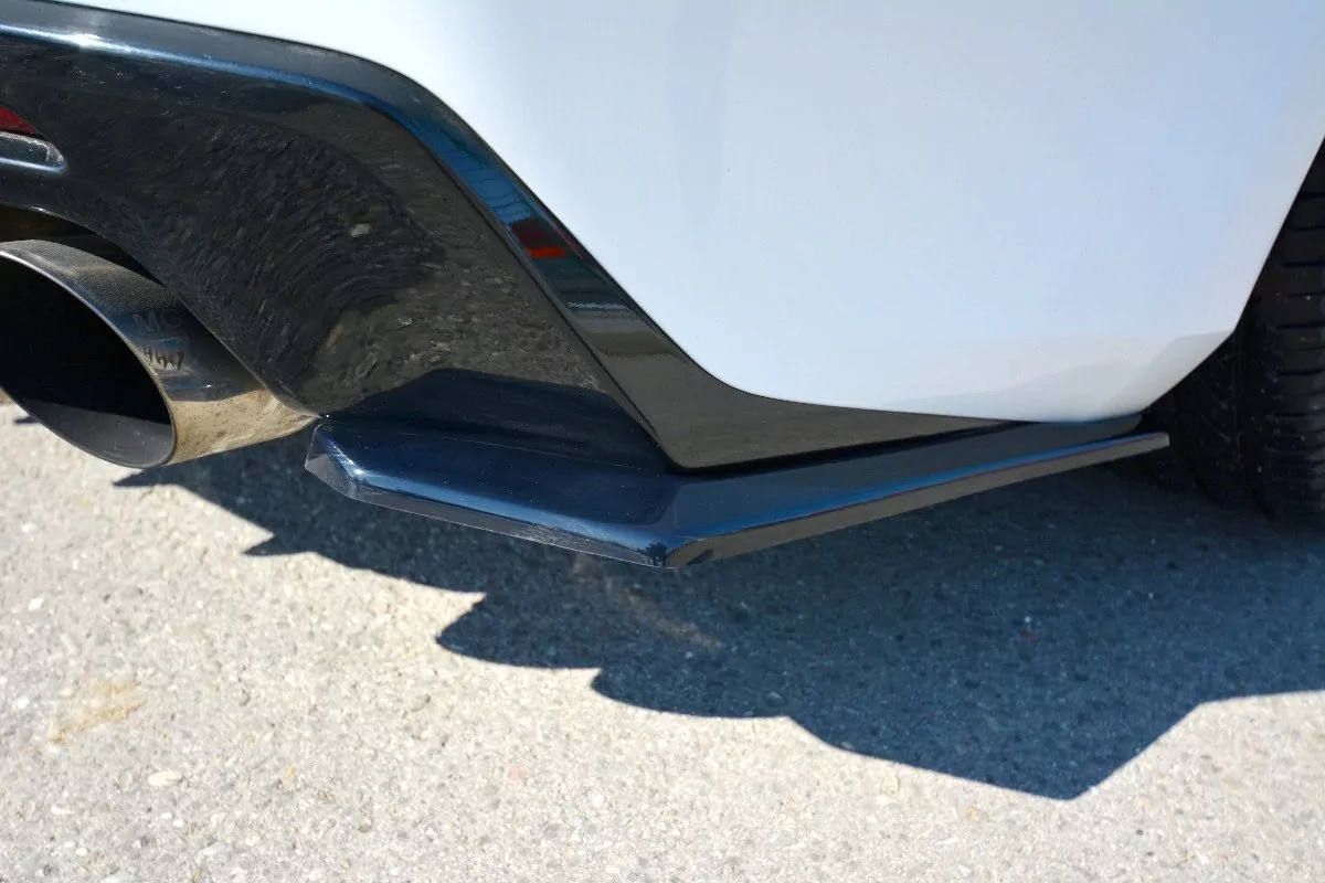 Heck Ansatz Flaps Diffusor Passend Für Diffusor Passend Für CHEVROLET CAMARO 6TH-GEN. PHASE-I 2SS COUPE Schwarz Hochglanz Schwarz Hochglanz