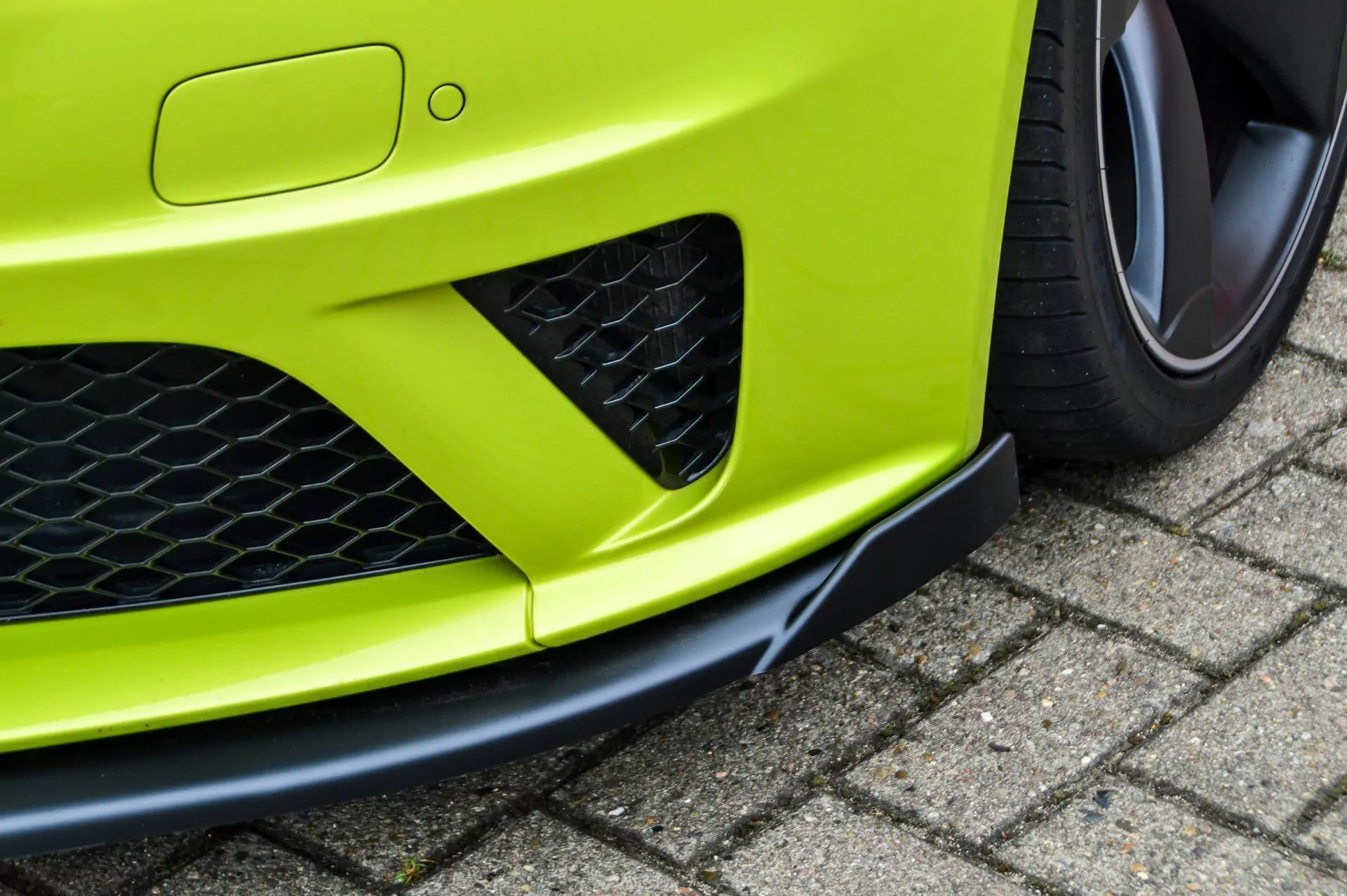 Cup Frontspoilerlippe mit Wing für Audi RS4 B8 Bj. 2012-2015