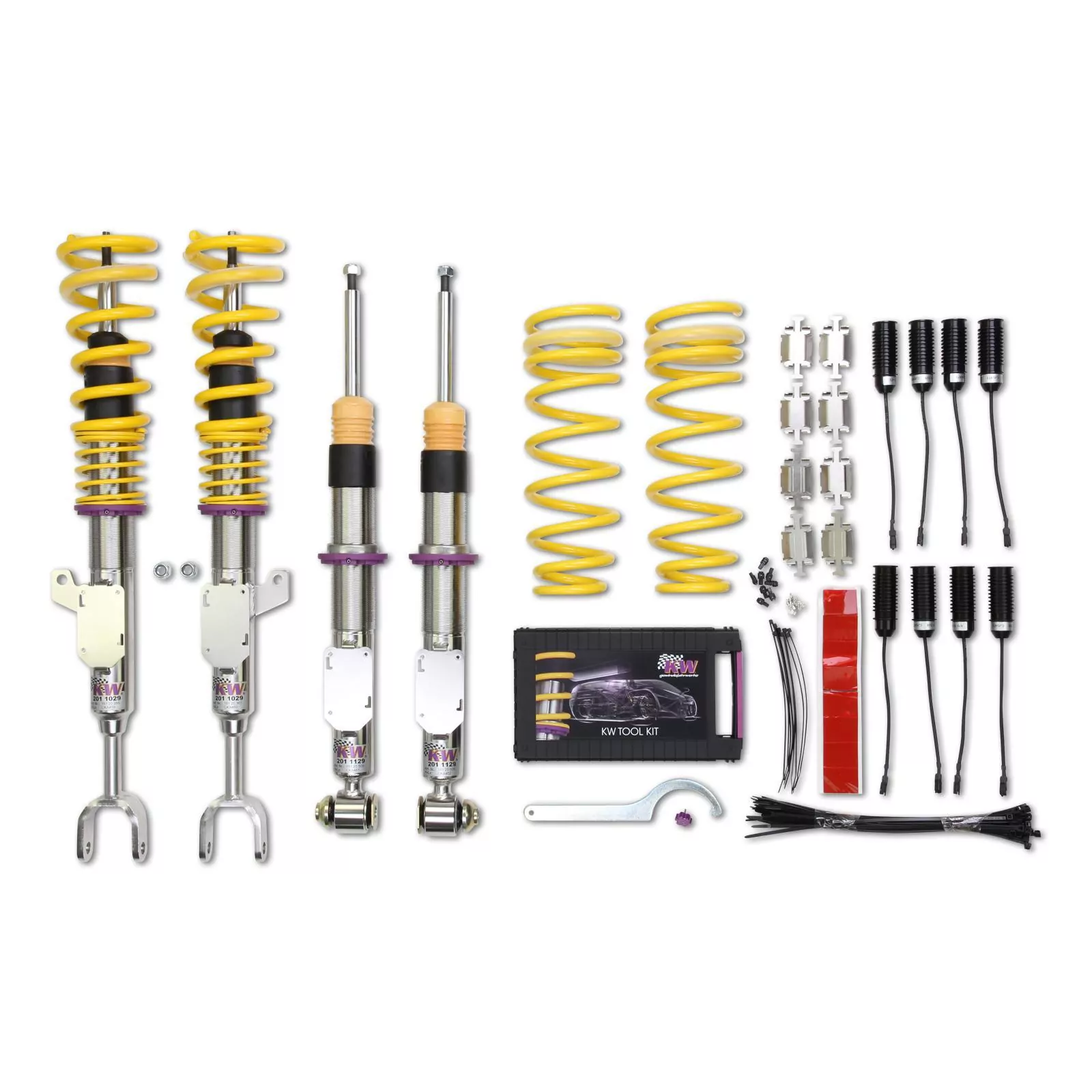 KW Gewindefahrwerk V2 Comfort (inkl. Stilllegung f. elektr. Dämpfer) BMW 7er (F01, F02, F03, F04) 701, 7L, HY 02/2008-12/2015