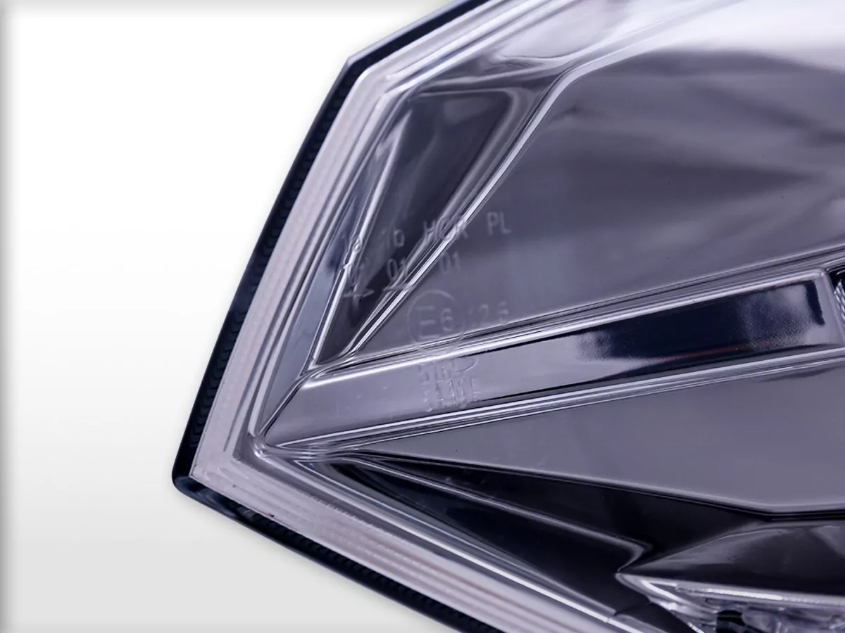 Scheinwerfer Set LED Tagfahrlicht VW Polo VI Typ AW Bj. 17-21 chrom für Rechtslenker