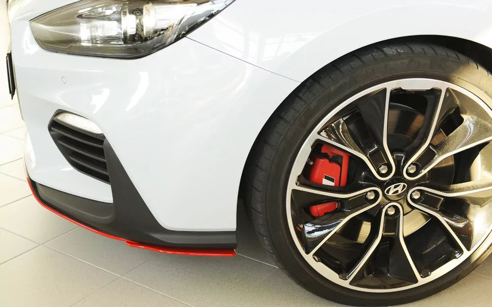 Rieger Spoilerschwert seitlich links für Hyundai i30 N-Performance  (PDE) 5-tür. (Schrägheck) 05.21- (ab Facelift)