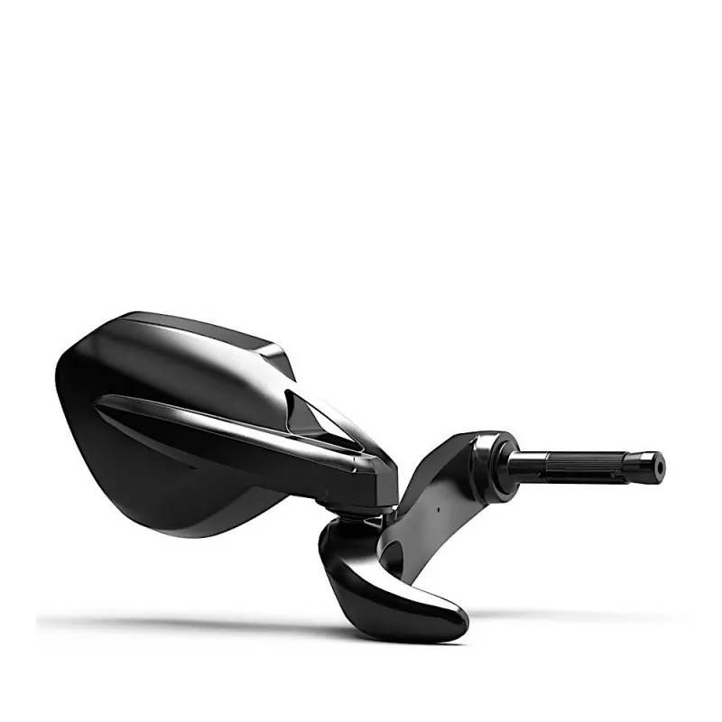 FAR Lenkerendenspiegel "VIPER 7490" | Alu | rechts B 245 x H 160 | mit Adapter | E-geprüft