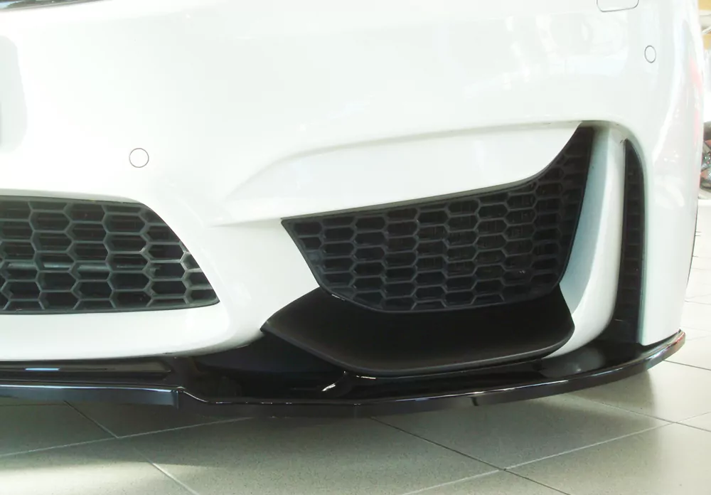 Rieger Spoilerschwert für BMW 4er F82 M4 (M3) | Coupé 01.14- für Frontschürze ohne BMW-Performance Frontaufsatz