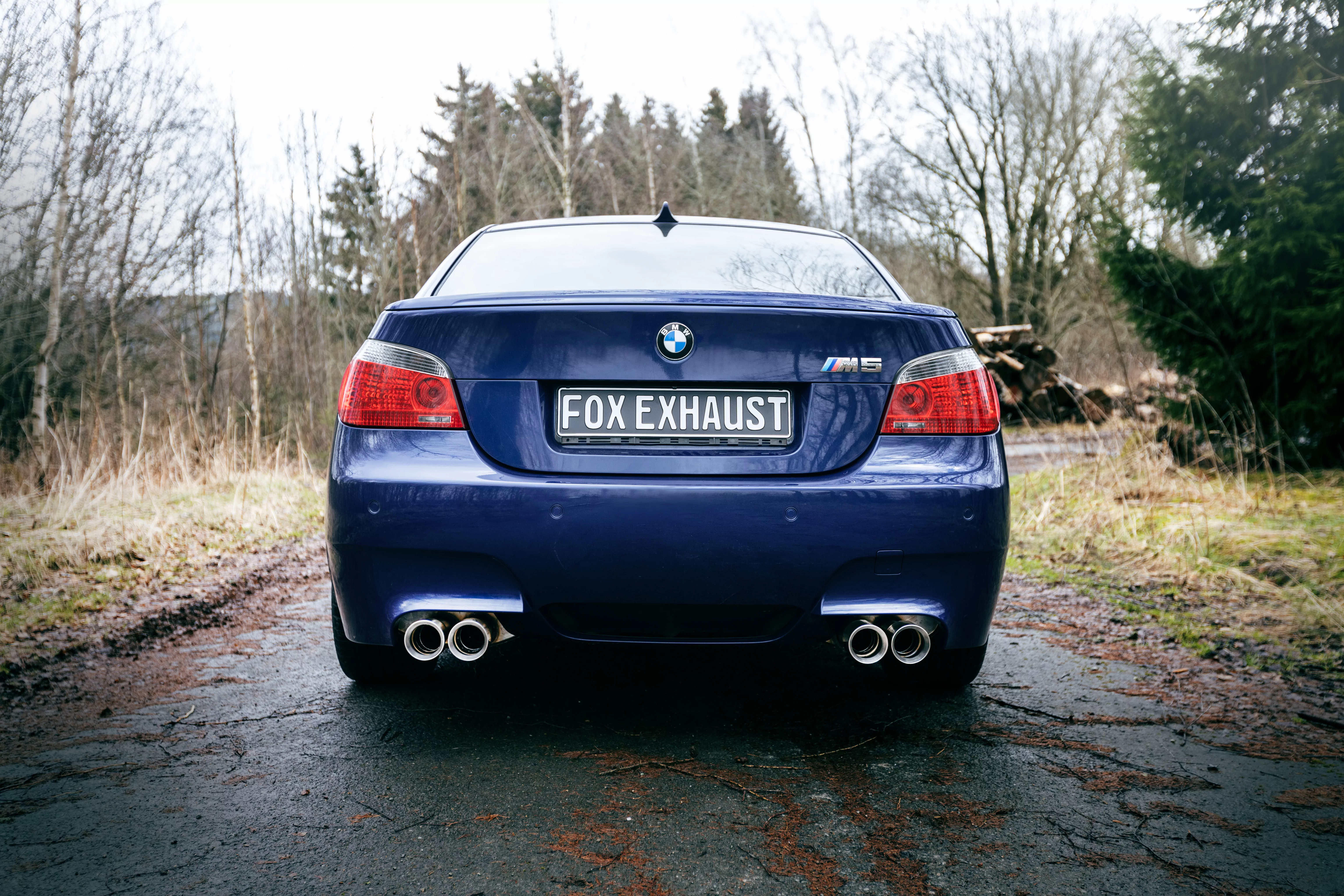 BMW E60 M5  Endschalldämpfer rechts/links - 2x90 Typ 24 rechts/links