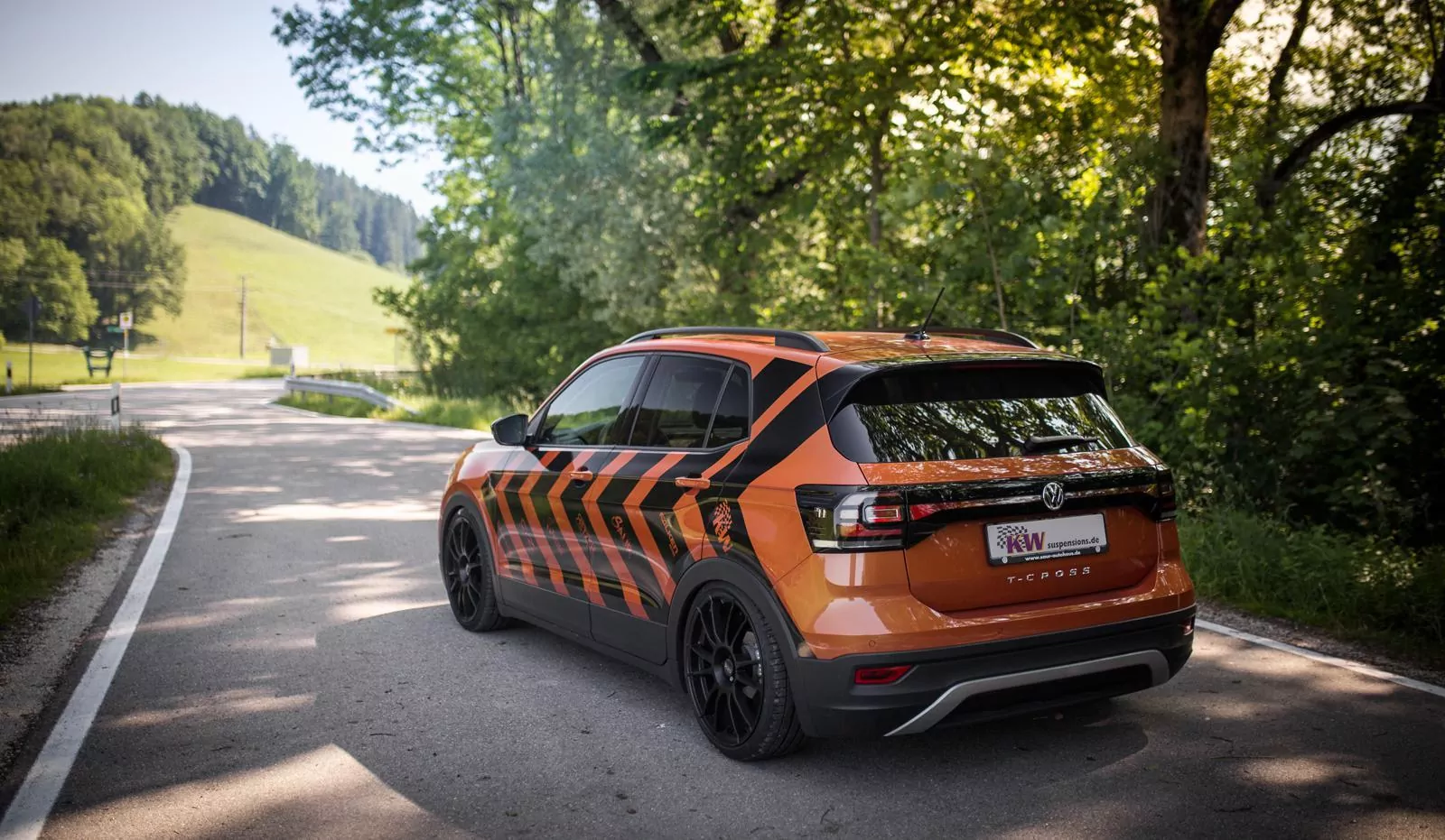 KW Gewindefahrwerk V1 inox VW T-CROSS (C1) 12/2018-