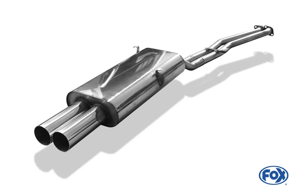 BMW E30 320i/ 325i nicht Facelift Endschalldämpfer - 2x76 Typ 10