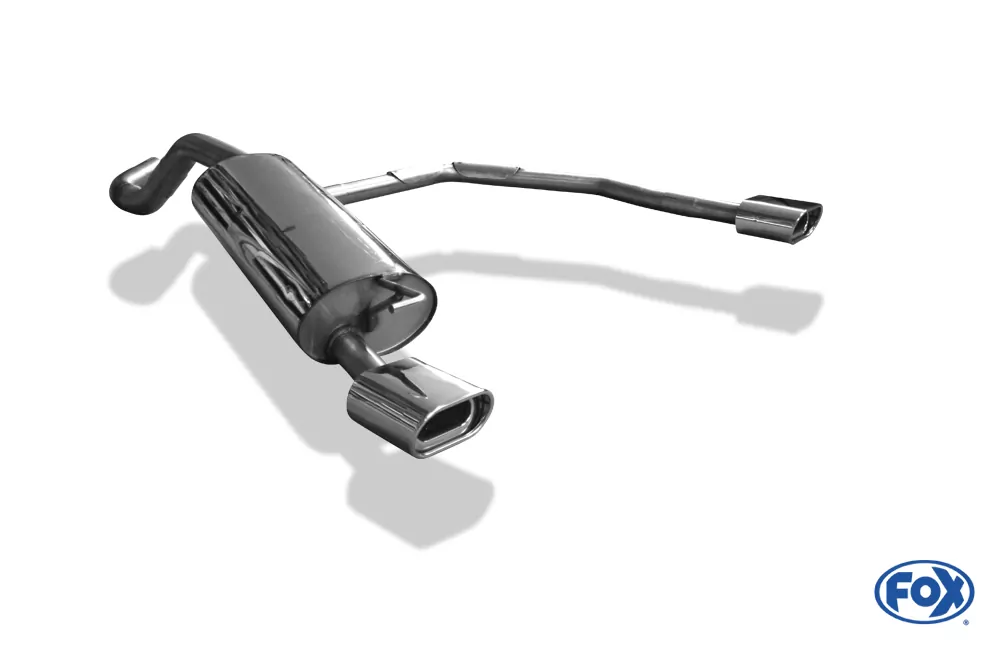 VW Beetle Typ 1C/ 9C/ 1Y  Endschalldämpfer Ausgang rechts/links Ø63,5 - 135x80 Typ 53 rechts/links