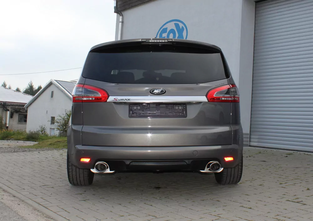 Ford S-Max  Endschalldämpfer rechts/links - 115x85 Typ 38 rechts/links