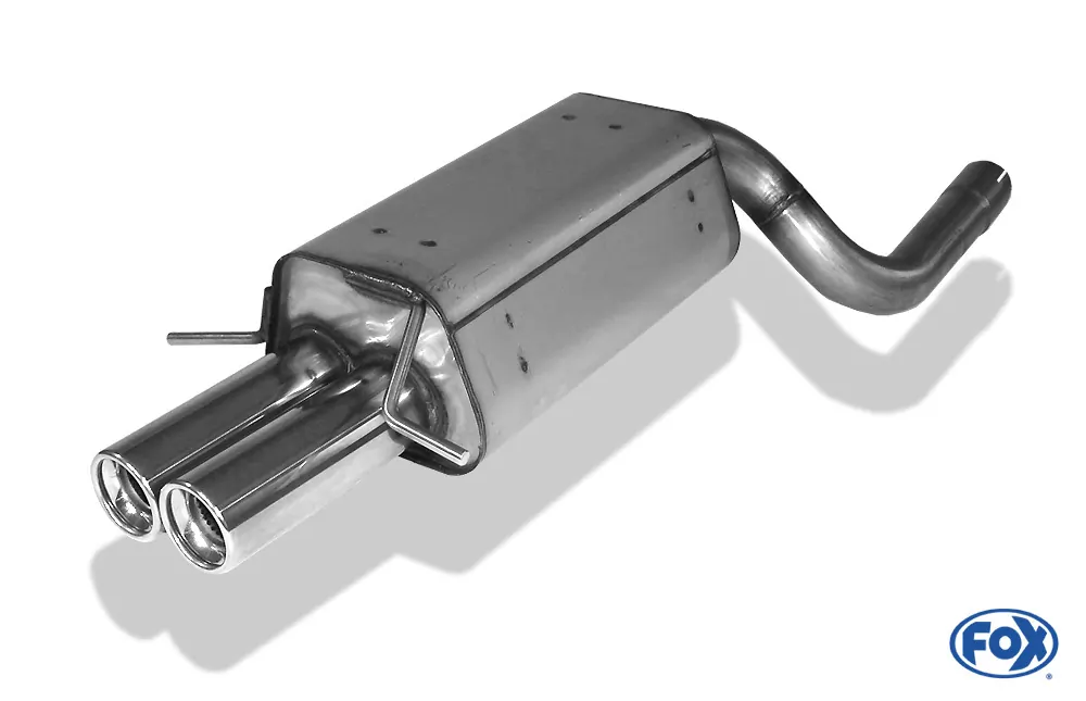 Mercedes C-Klasse W203/ S203  Endschalldämpfer - 2x80 Typ 13