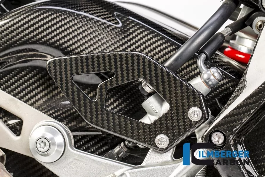 Ilmberger Carbon Fersenschutz rechte Seite Carbon