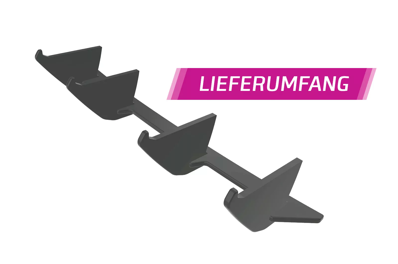 Racing Diffusor / Heckansatz für VW Golf 7 (Typ AU) Variant HA357