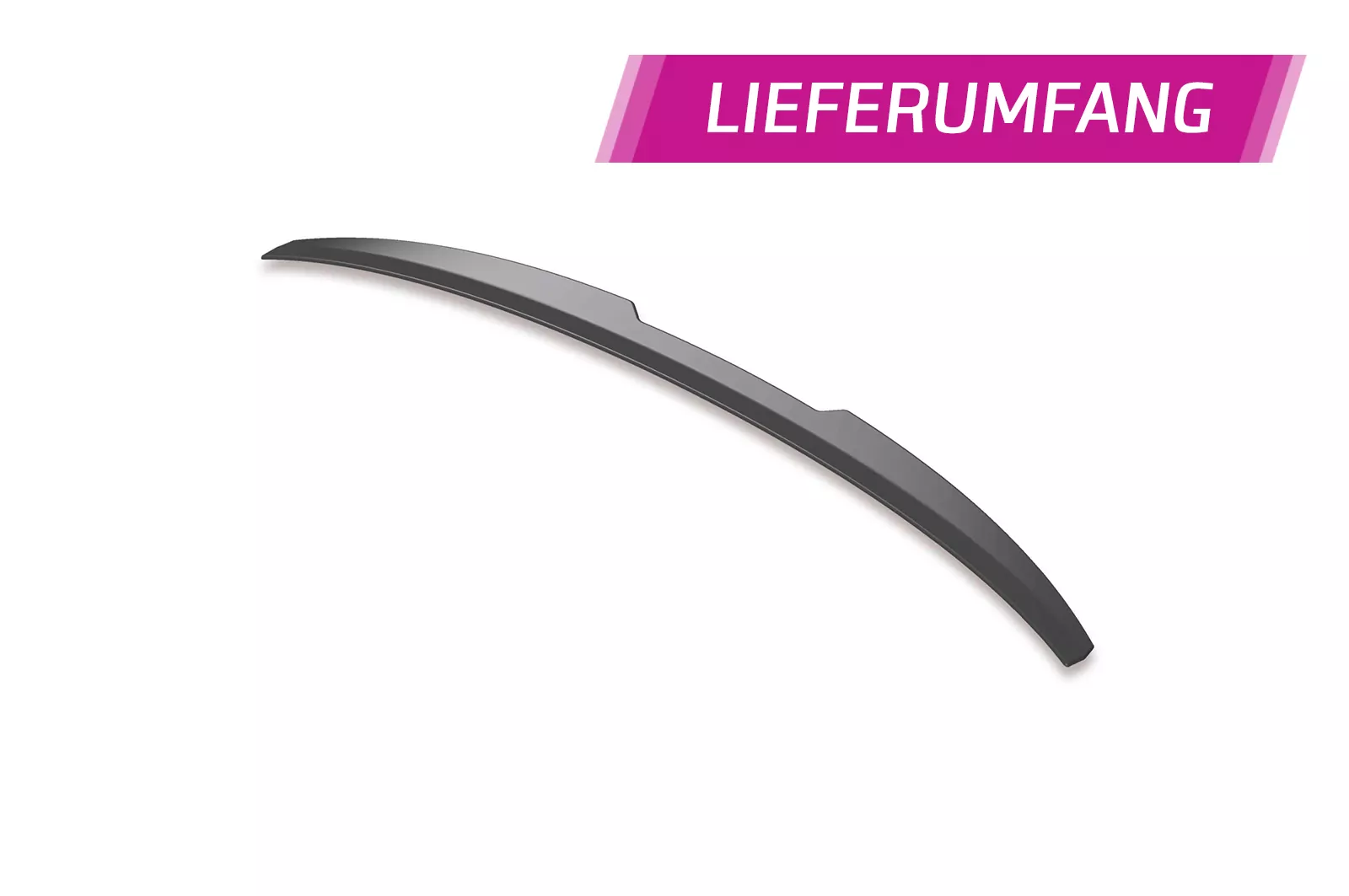 Heckflügel mit ABE für VW Beetle Typ 5C HF588 Strukturiert (schwarz matt)