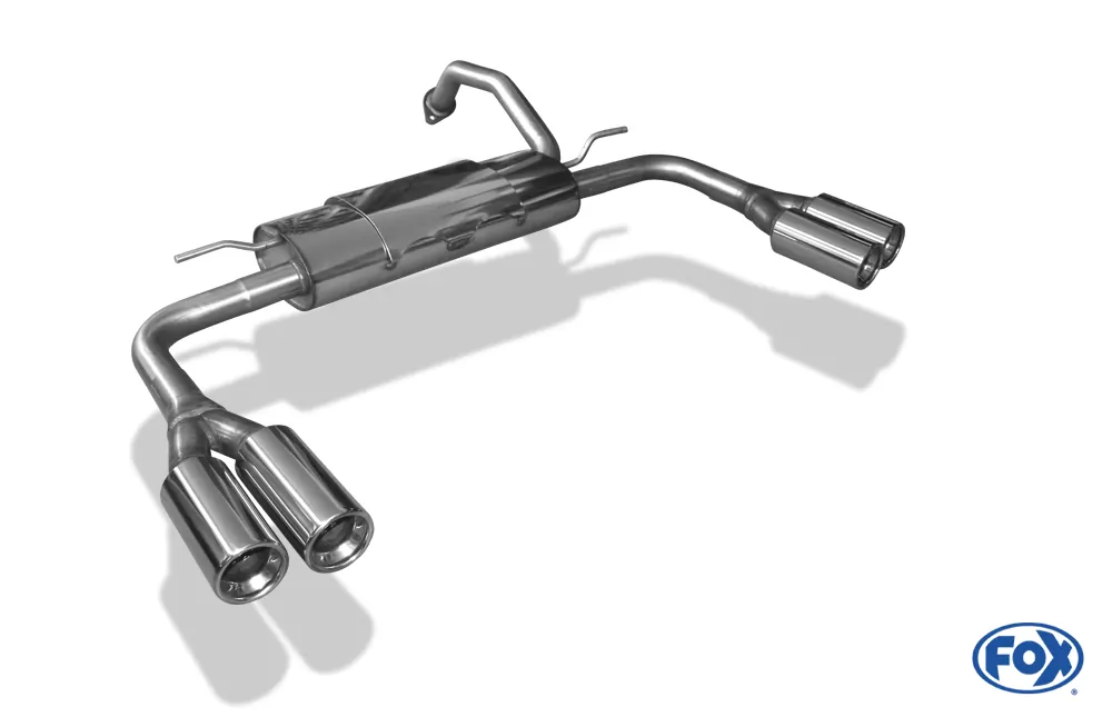 Toyota Auris Benzin  Endschalldämpfer rechts/links - 2x90 Typ 13 rechts/links