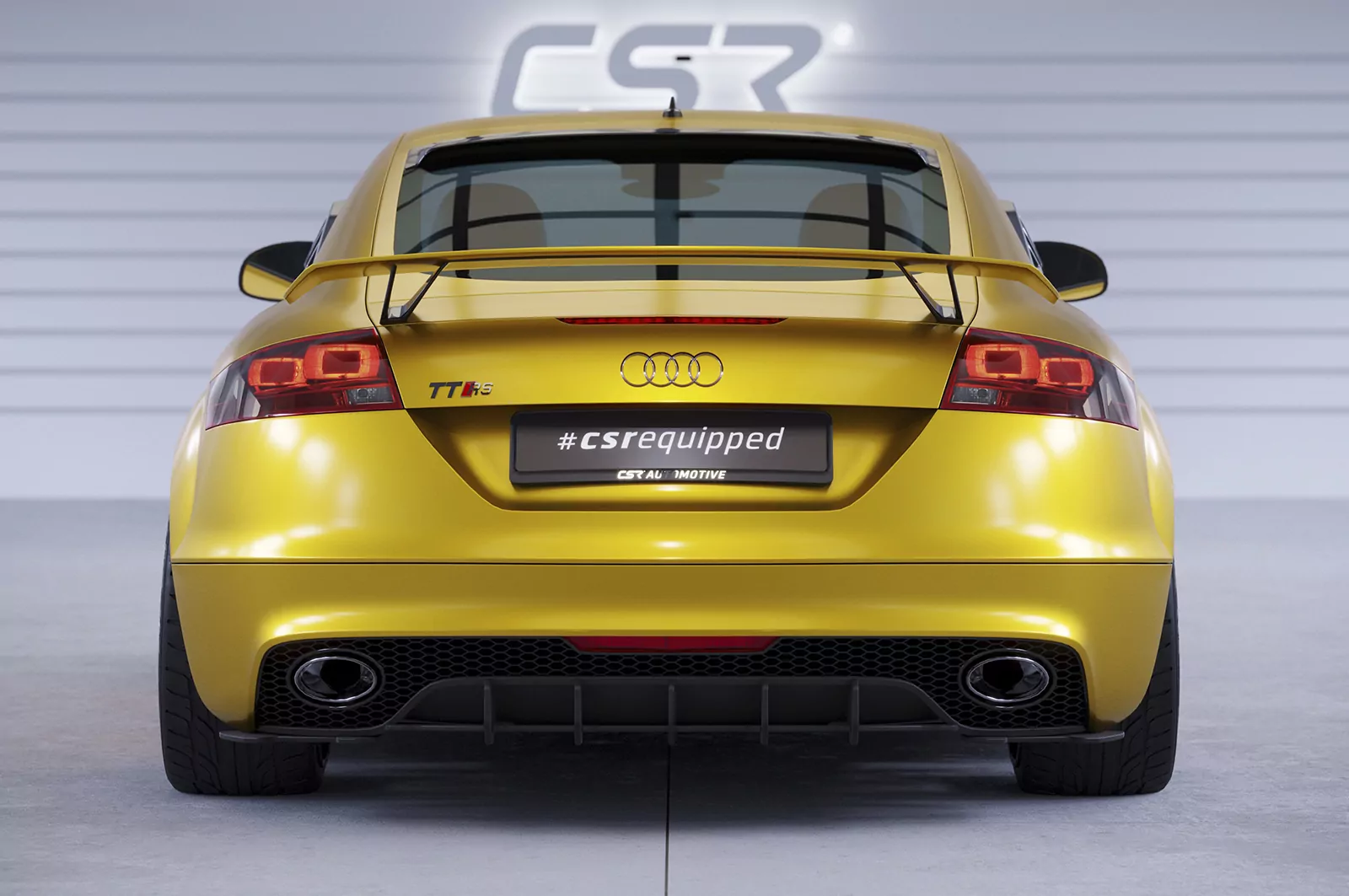 Racing Diffusor / Heckansatz für Audi TT (8J) RS HA427