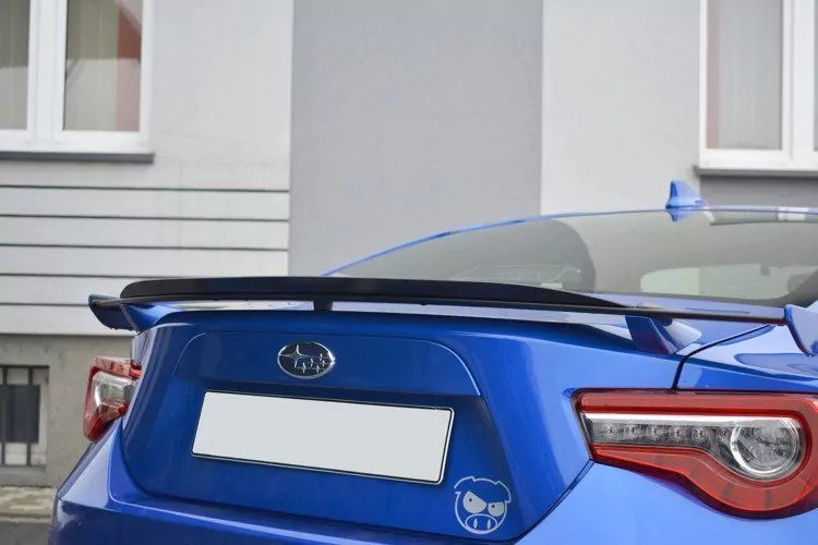 Spoiler CAP Passend Für V.1 Passend Für SUBARU BRZ FL  Schwarz Hochglanz Schwarz Hochglanz
