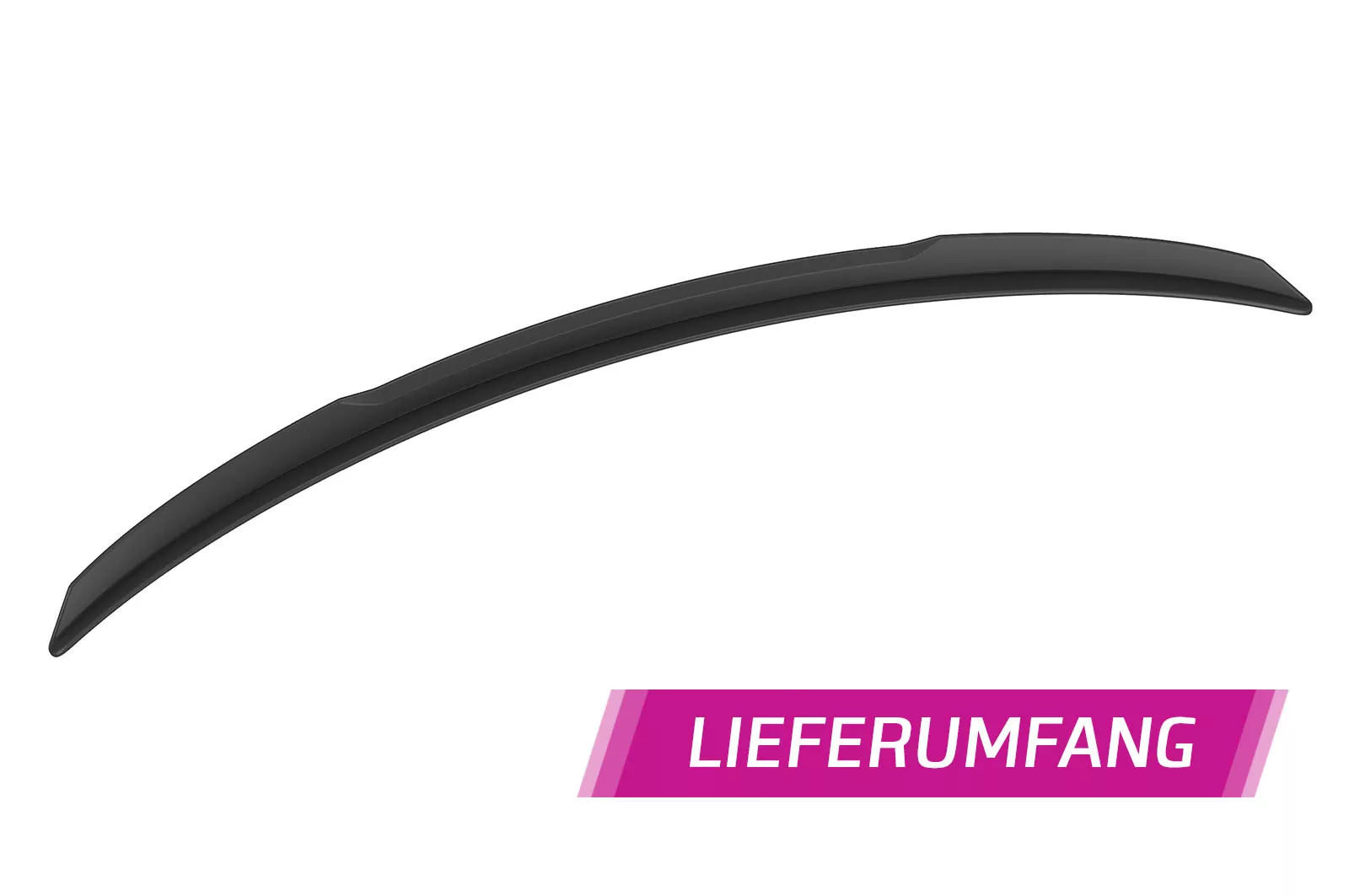 Heckflügel mit ABE für Porsche Cayenne Typ 92A HF782-M Carbon Look (matt)