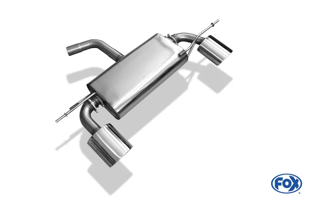 VW Golf VI  Endschalldämpfer rechts/links - 140x90 Typ 32 rechts/links