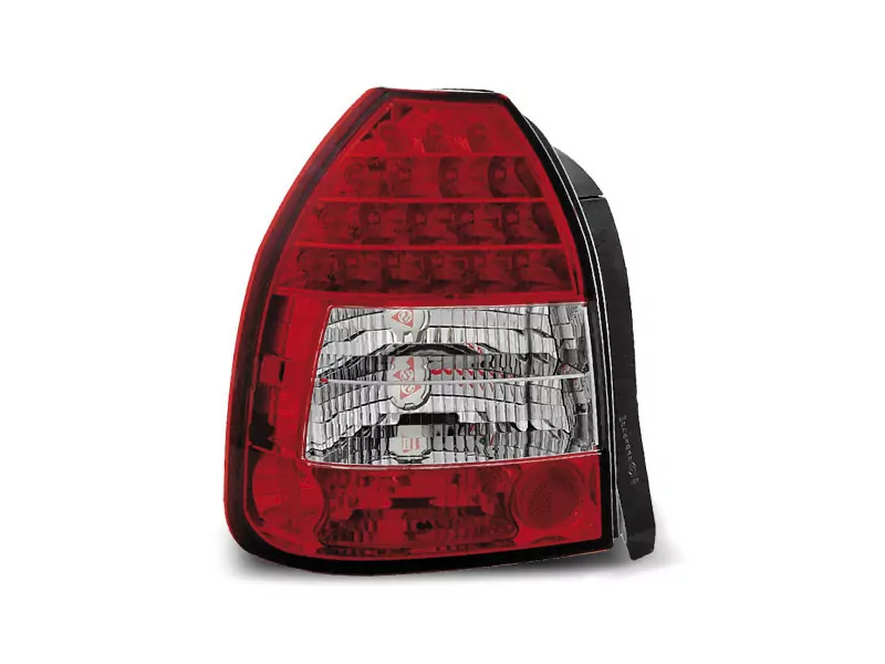 Honda Civic 09.95-02.01 3d Red White Led