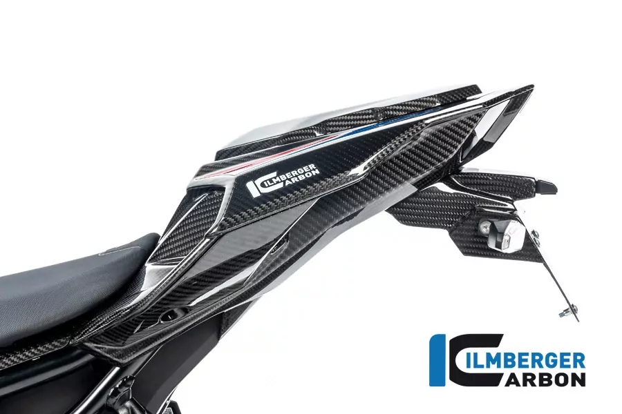 Ilmberger Carbon Heckverkleidung Mittelteil (2 Personen) für BMW S1000R - und M1000R