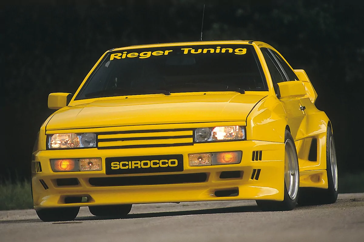 Rieger Grill für VW Scirocco 2 | Coupé 88- incl. Grillspoiler