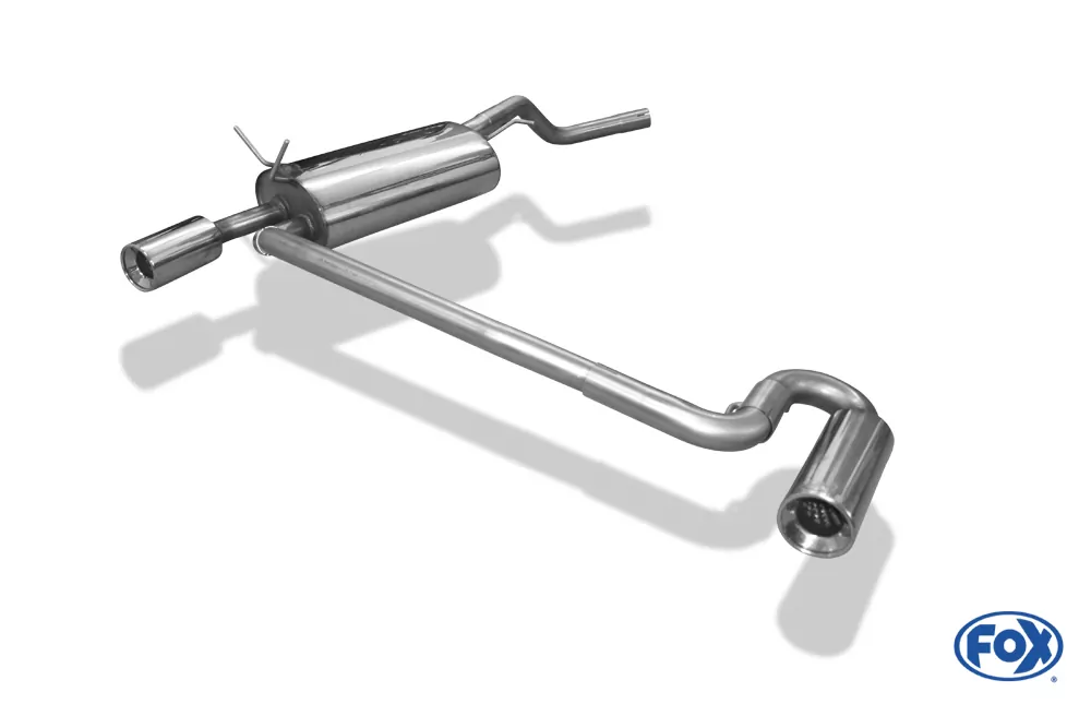 Renault Megane I - Typ BA/ EA/ JA  Endschalldämpfer Ausgang rechts/links  - 1x90 typ 13 rechts/links