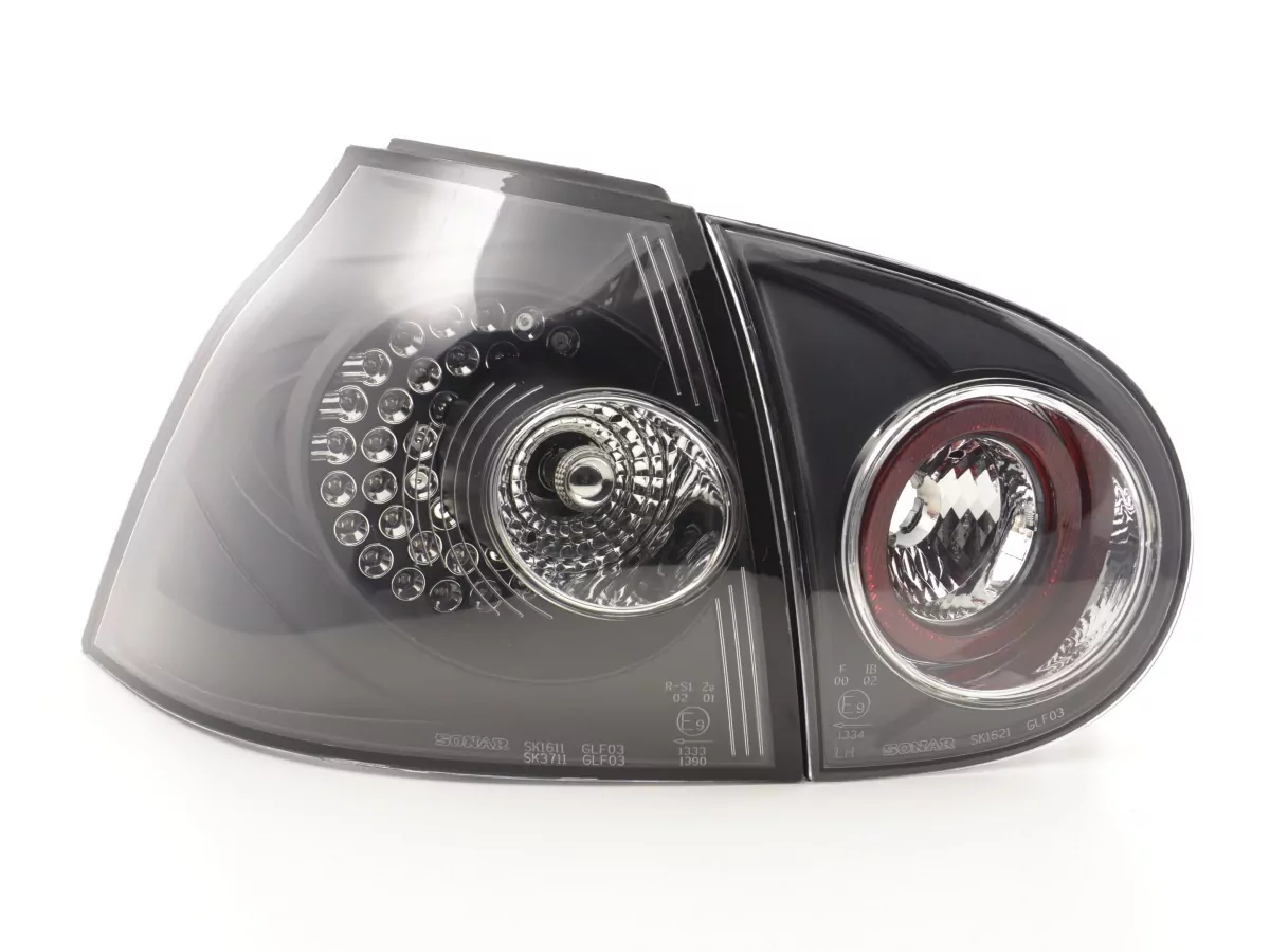 LED Rückleuchten Set VW Golf 5 Typ 1K Bj. 2003-2008 schwarz für Rechtslenker