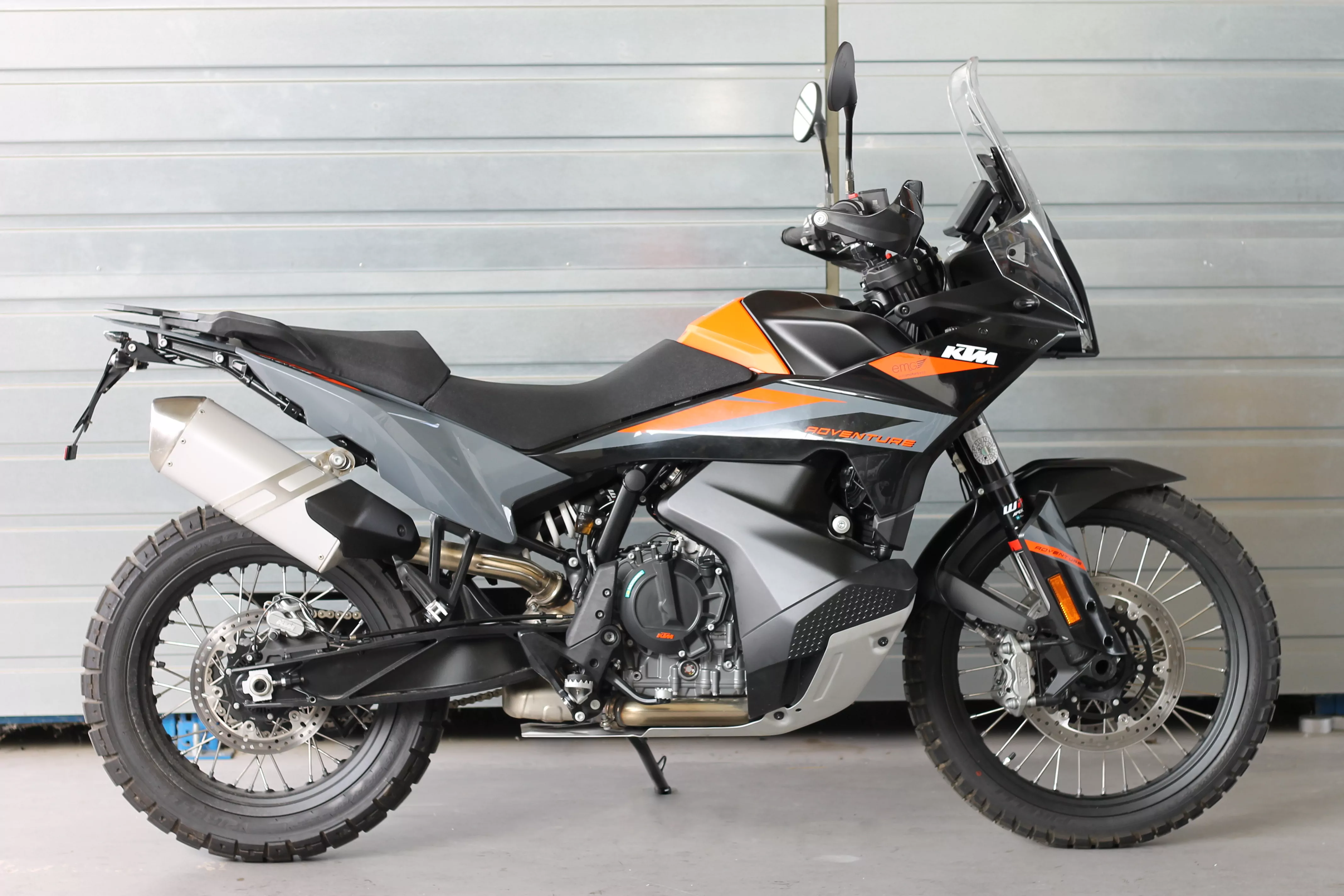 MG Biketec Kennzeichenhalter für KTM 790 Adventure ab 2019