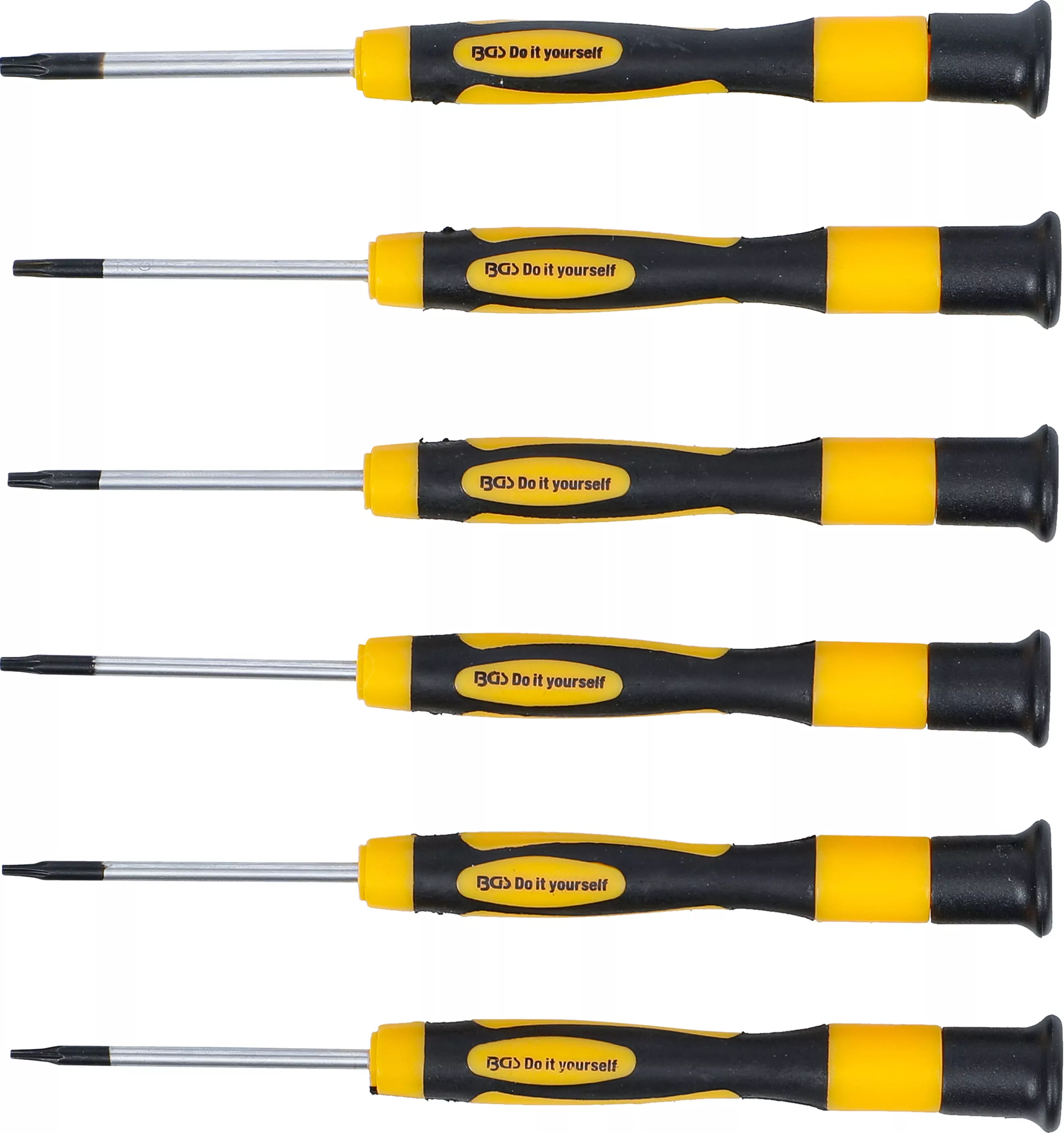 Präzisions-Schraubendreher-Satz | T-Profil (für Torx) | 6-tlg.